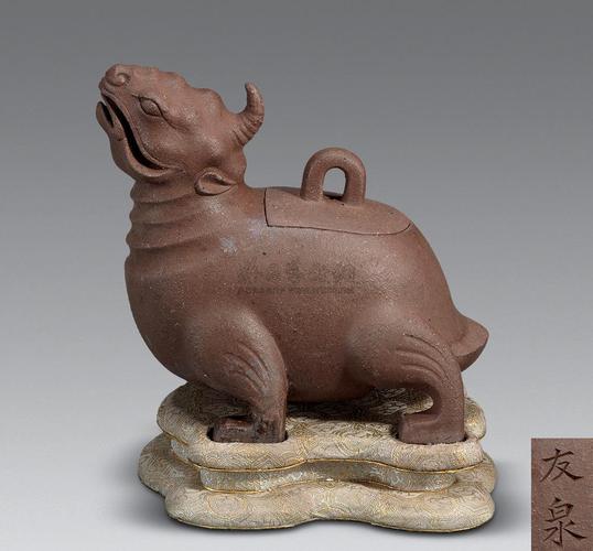 【民國(guó) 紫砂怪獸香熏】拍賣(mài)品